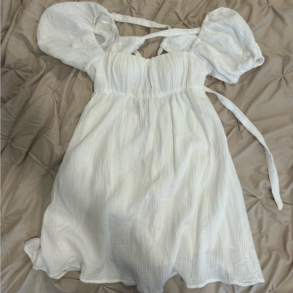 Princess Polly white mini dress